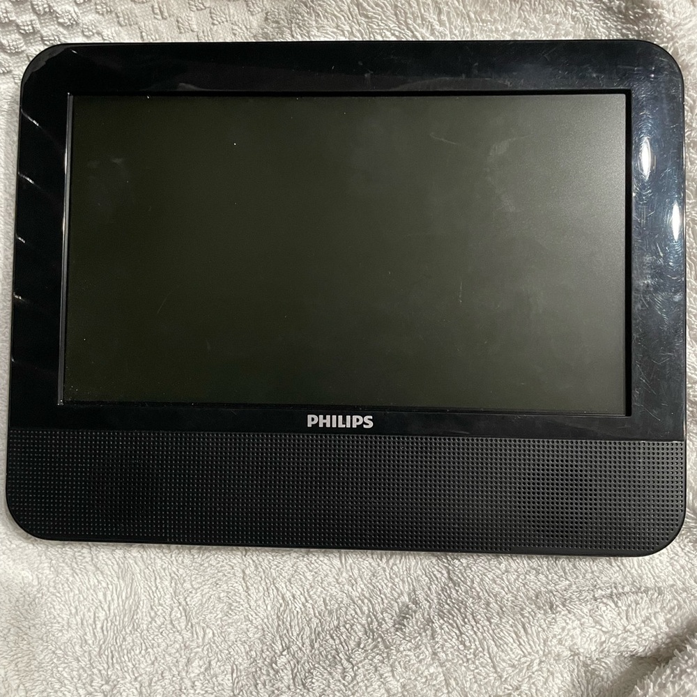 Philips Black Portable Media LCD Screen